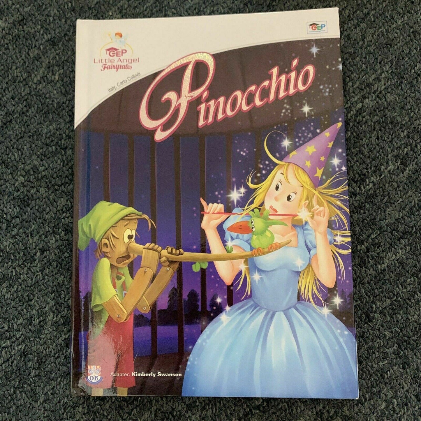 Pinocchio CD DVD Sing Along Lyrics Book & Story Book Set DVD