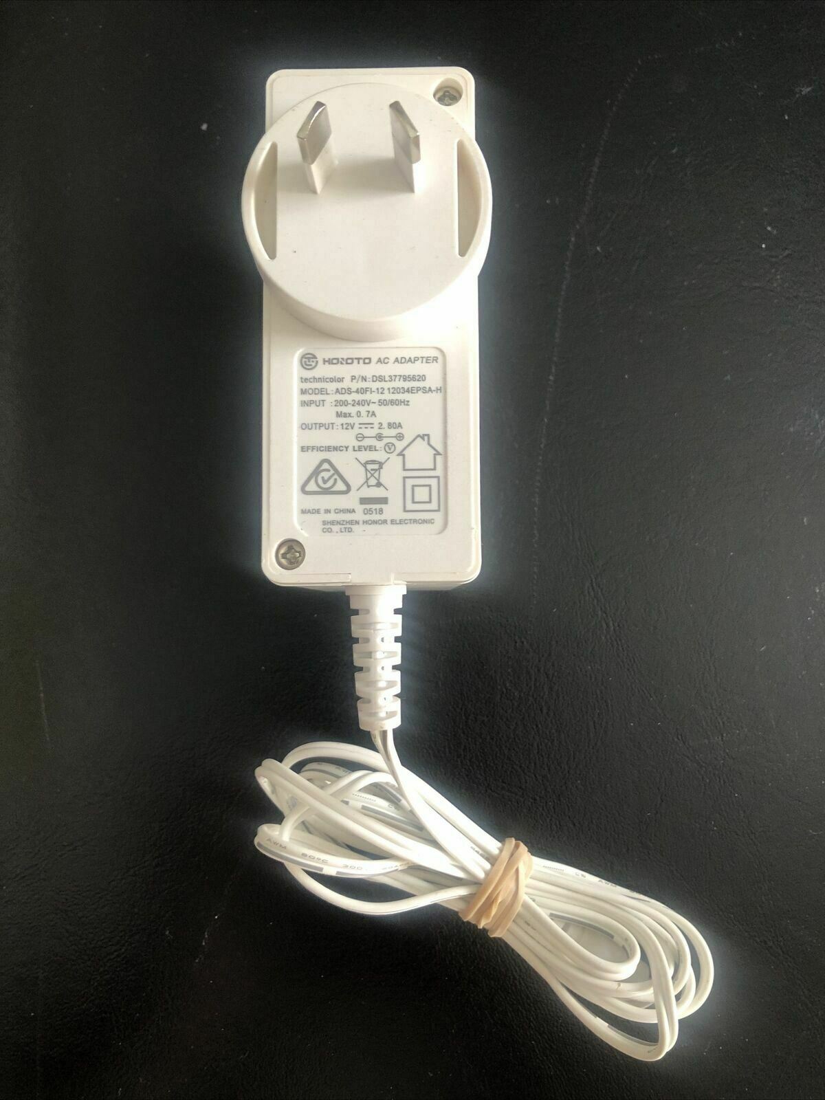 Genuine Technicolor DSL37795620 AC Adapter 12v 2.8a