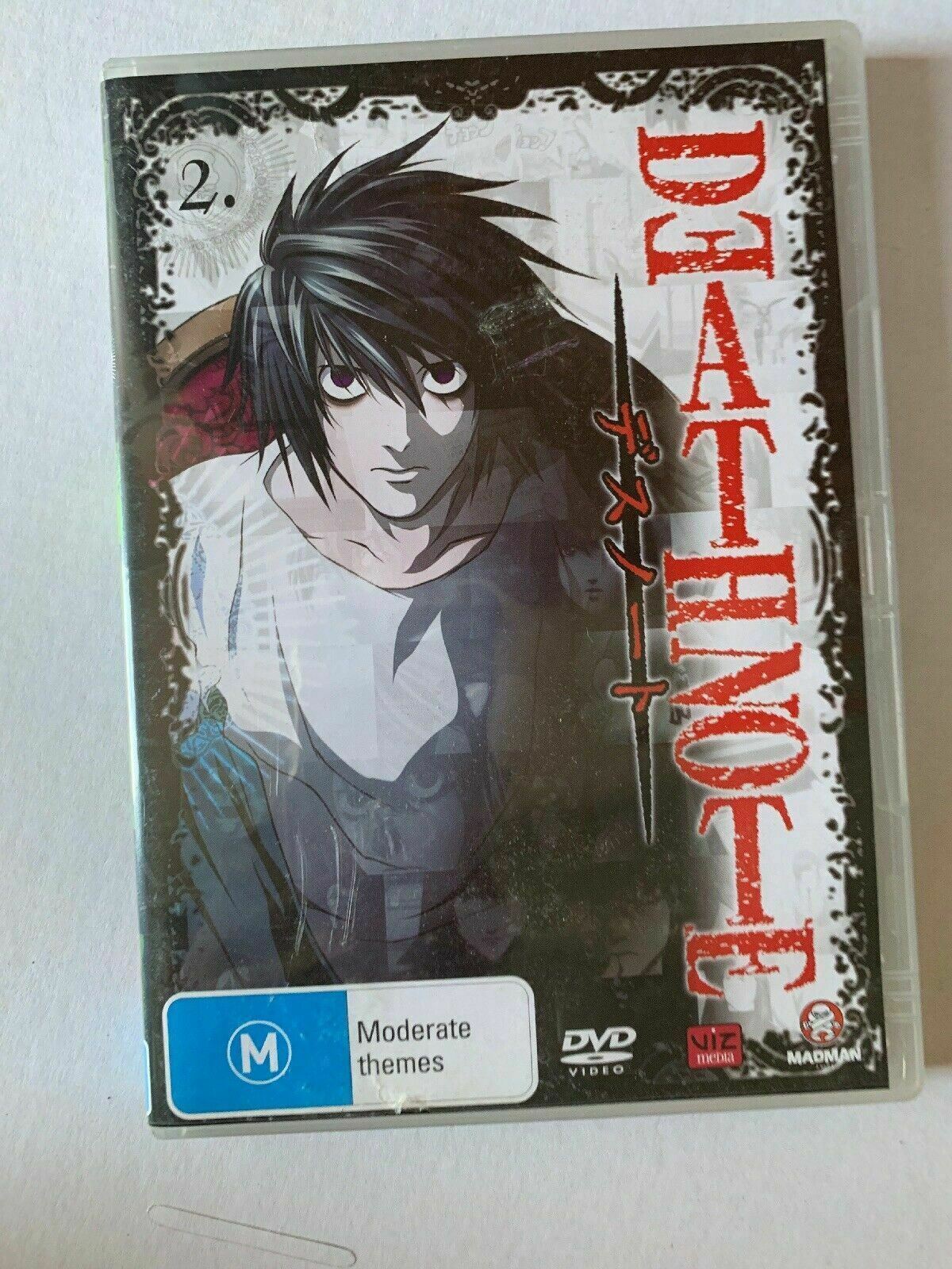Death Note Volume 1-8 DVD Set Region 4 Madman