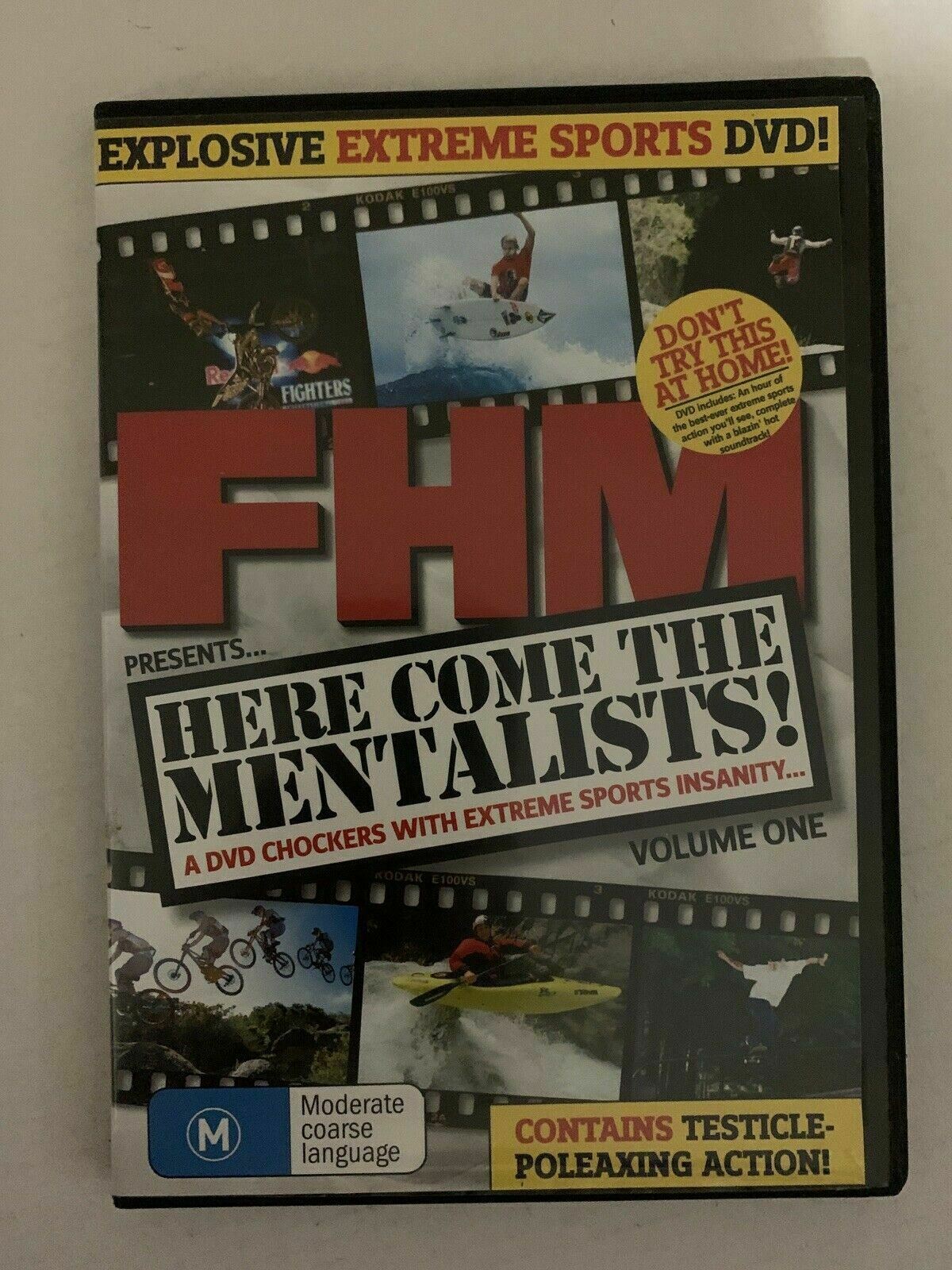 FHM - Here Come The Mentalists! Volume One DVD Extreme Sports