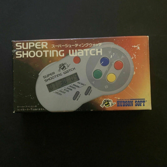 *NEW* Hudson Soft Shooting Watch - Handheld Game 1992 Made In Japan **RARE!