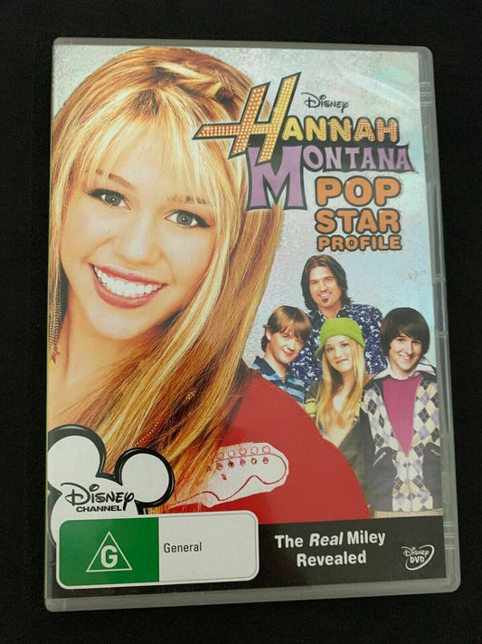 Hannah Montana - Pop Star Profile (DVD, 2008) Region 4
