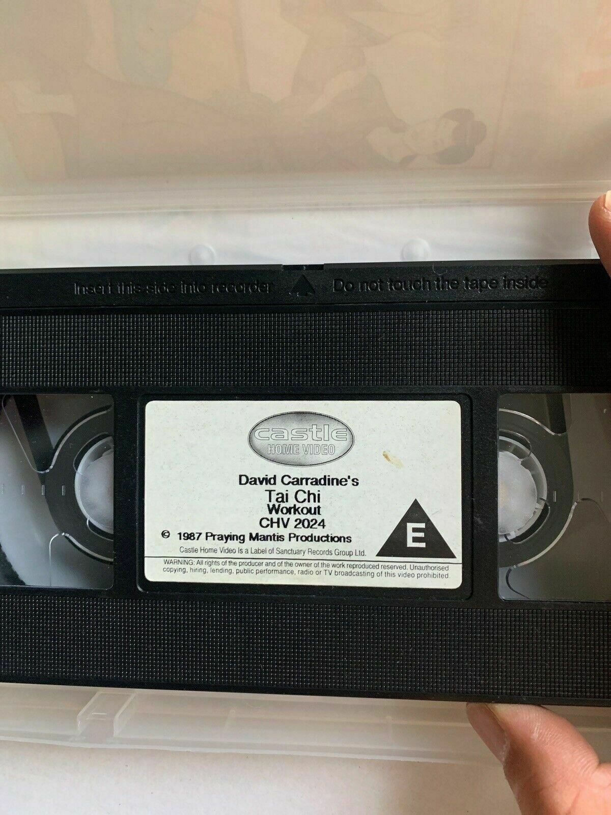 *RARE* David Carradine's Tai Chi Workout VHS PAL