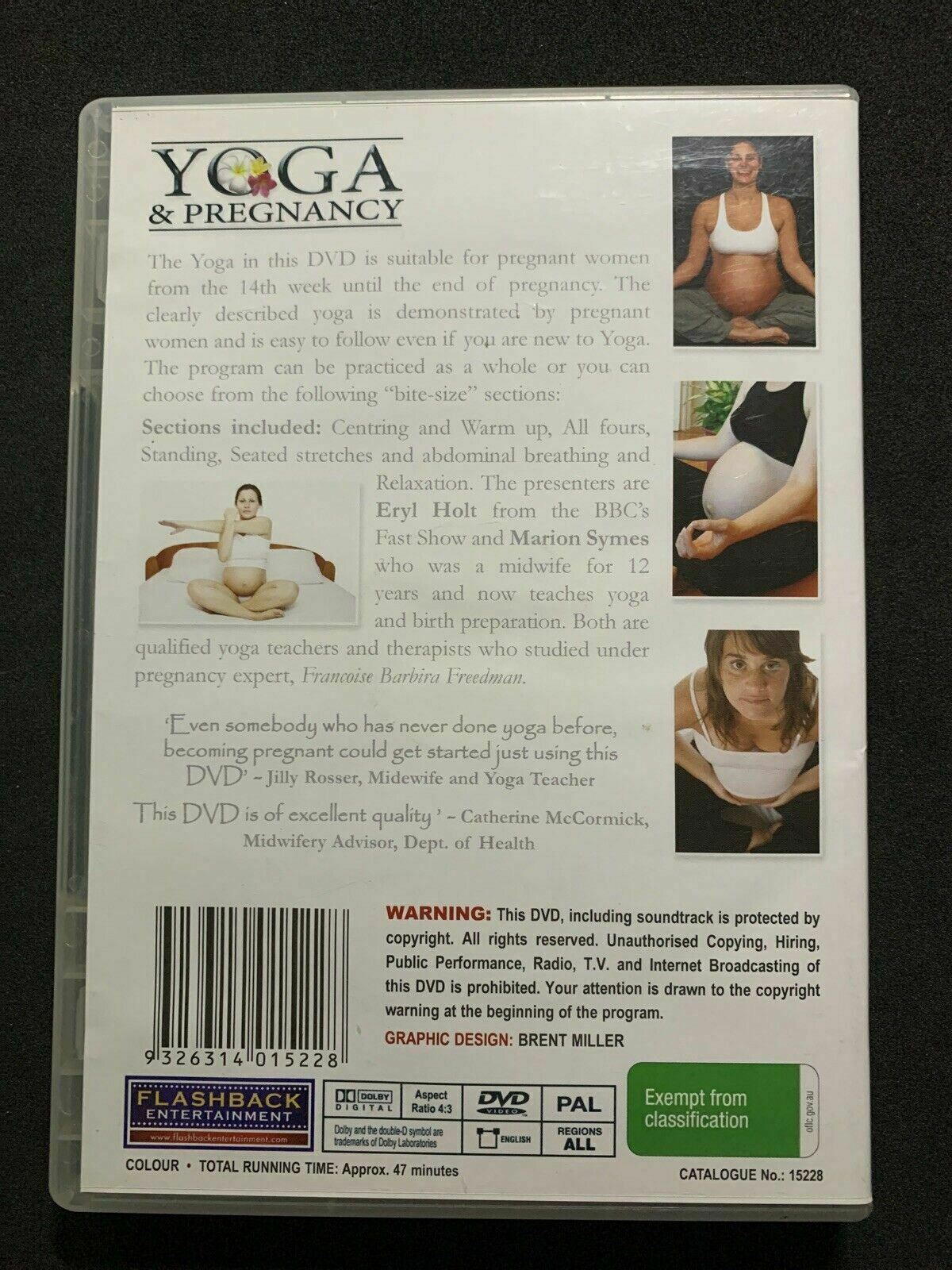 Yoga & Pregnancy DVD PAL All Regions