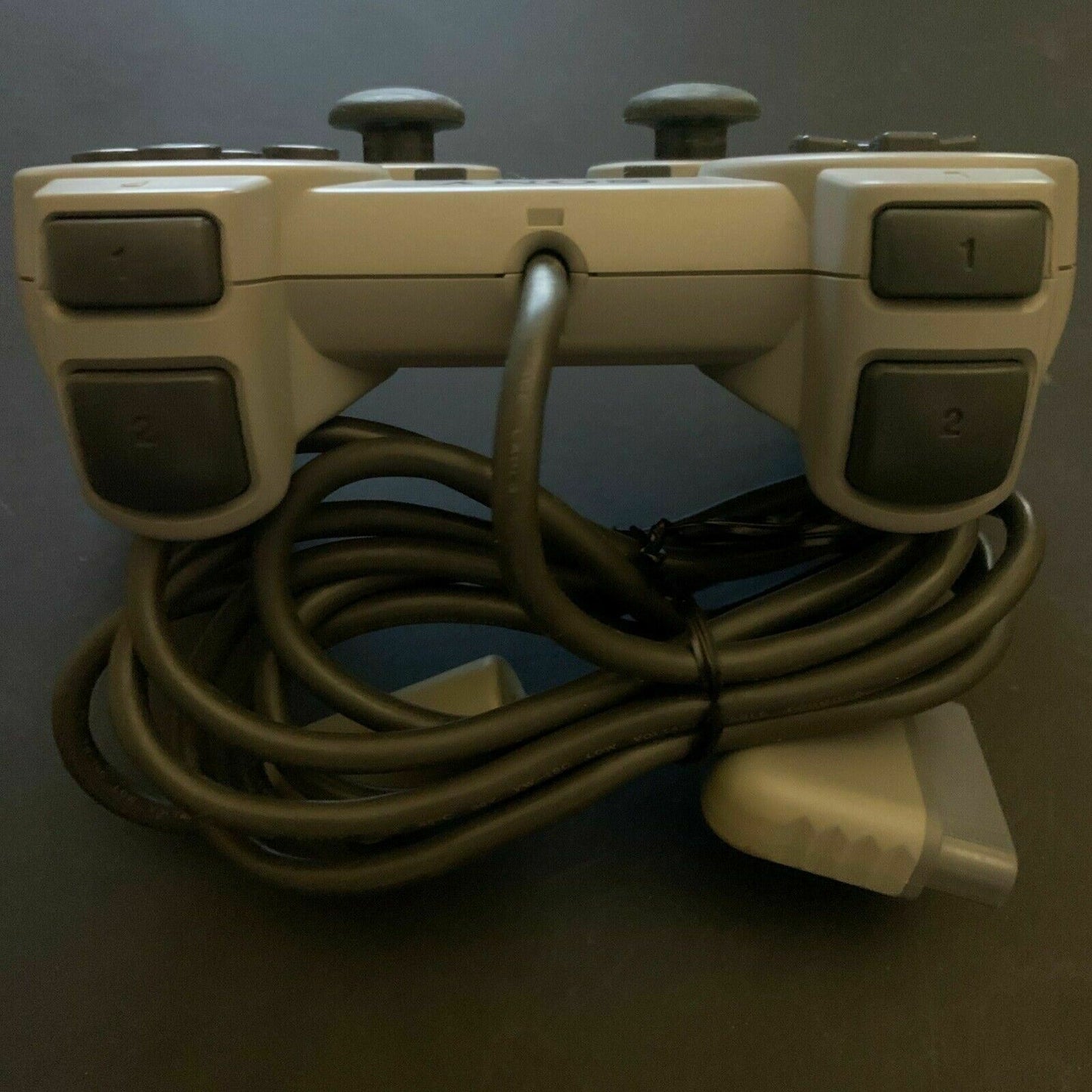 Genuine Sony PlayStation 2 CONTROLLER Grey Analog Dual Shock PS1 PS2  SCPH-1200