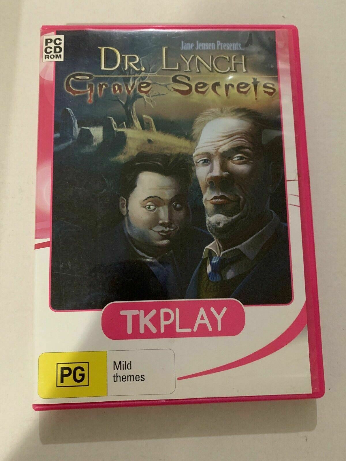 Dr Lynch - Grave Secrets PC CDROM Hidden Object Game