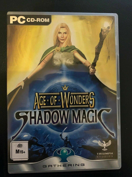 Age Of Wonders: Shadow Magic PC CD-ROM 2003 Triumph Studios
