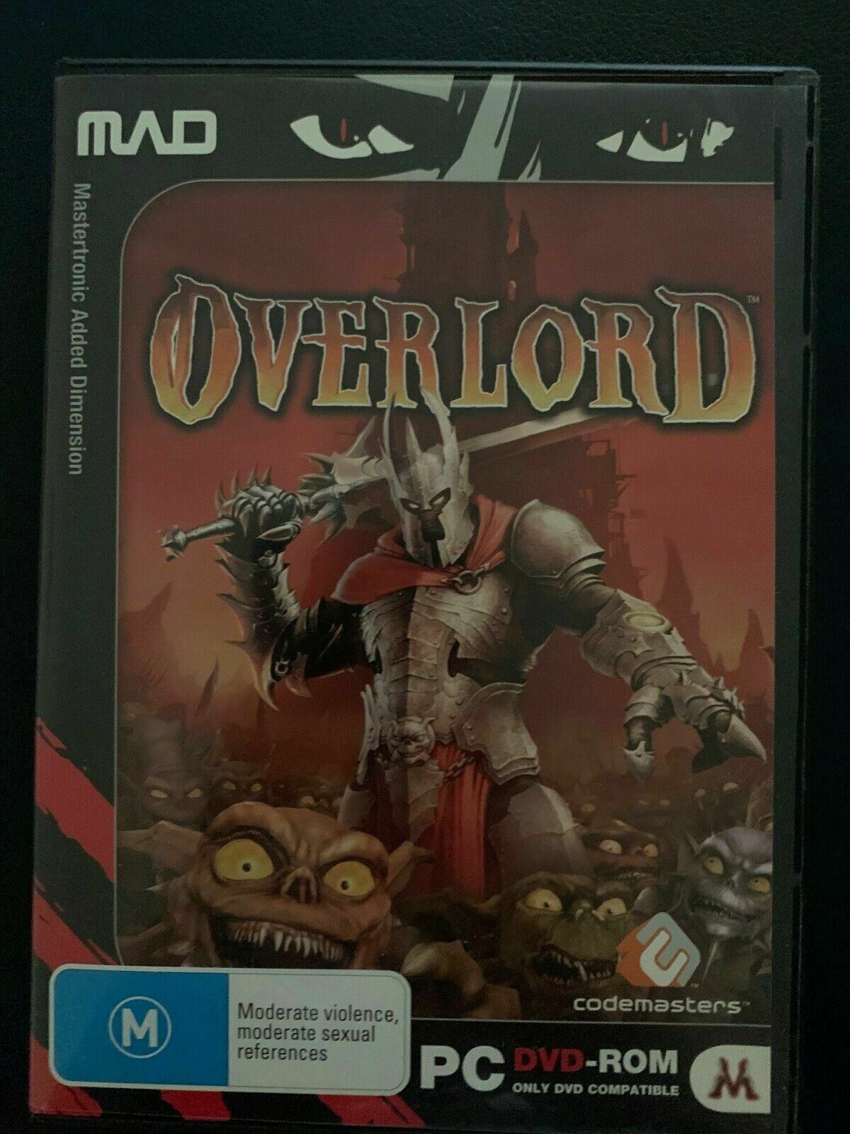 Overlord PC DVD Game