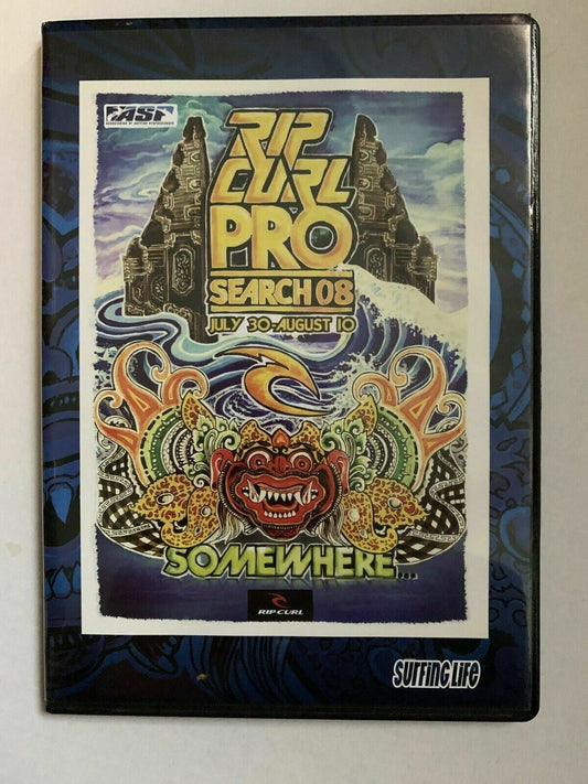 RipCurl Pro Search 08 - Somewhere  DVD Surfing Life