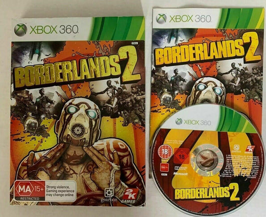 Borderlands 2 - Microsoft Xbox 360 Game - With Manual PAL