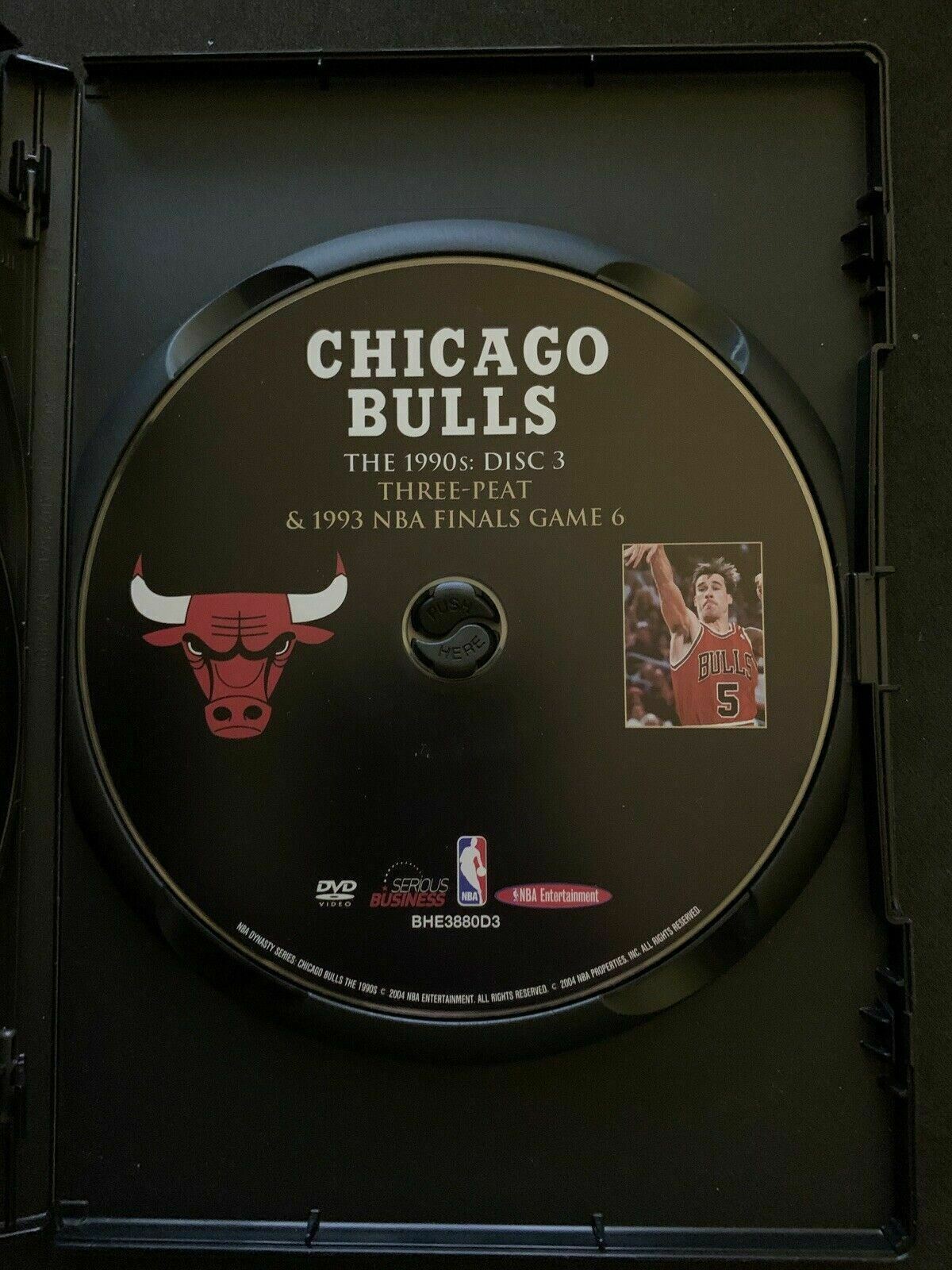 NBA - Dynasty Series : Chicago Bulls - The Bulls 1990's - Part 1 (DVD, 2011)
