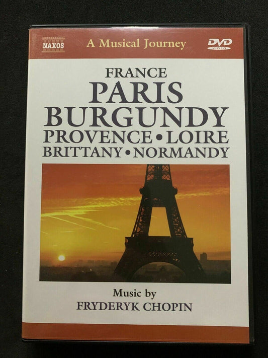 Musical Journey: France - Paris, Burgundy, Provence, Brittany, Normandy DVD