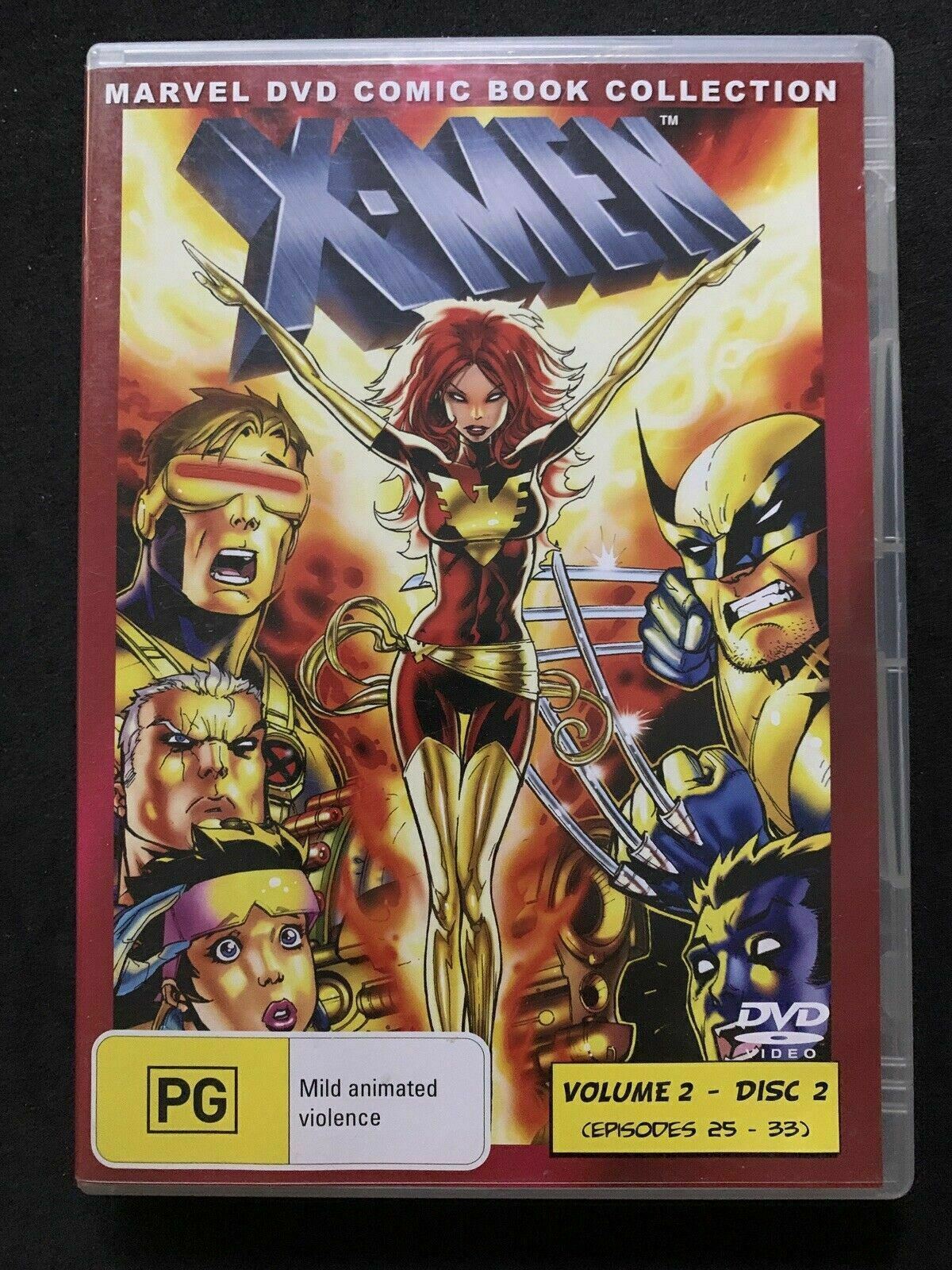 X-Men : Vol 2 : Disc 2 (DVD, 2009) Region 4