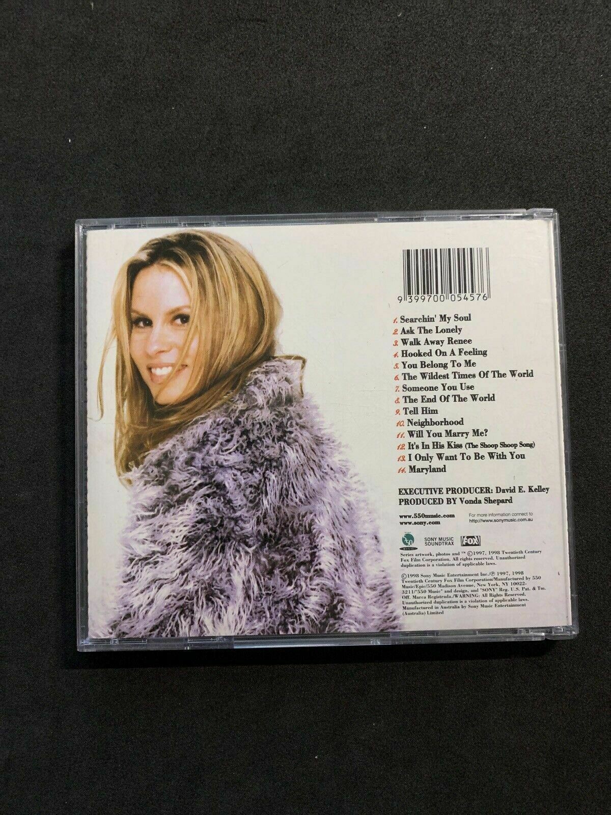 ALLY MCBEAL Soundtrack - Various & Vonda Shepard CD