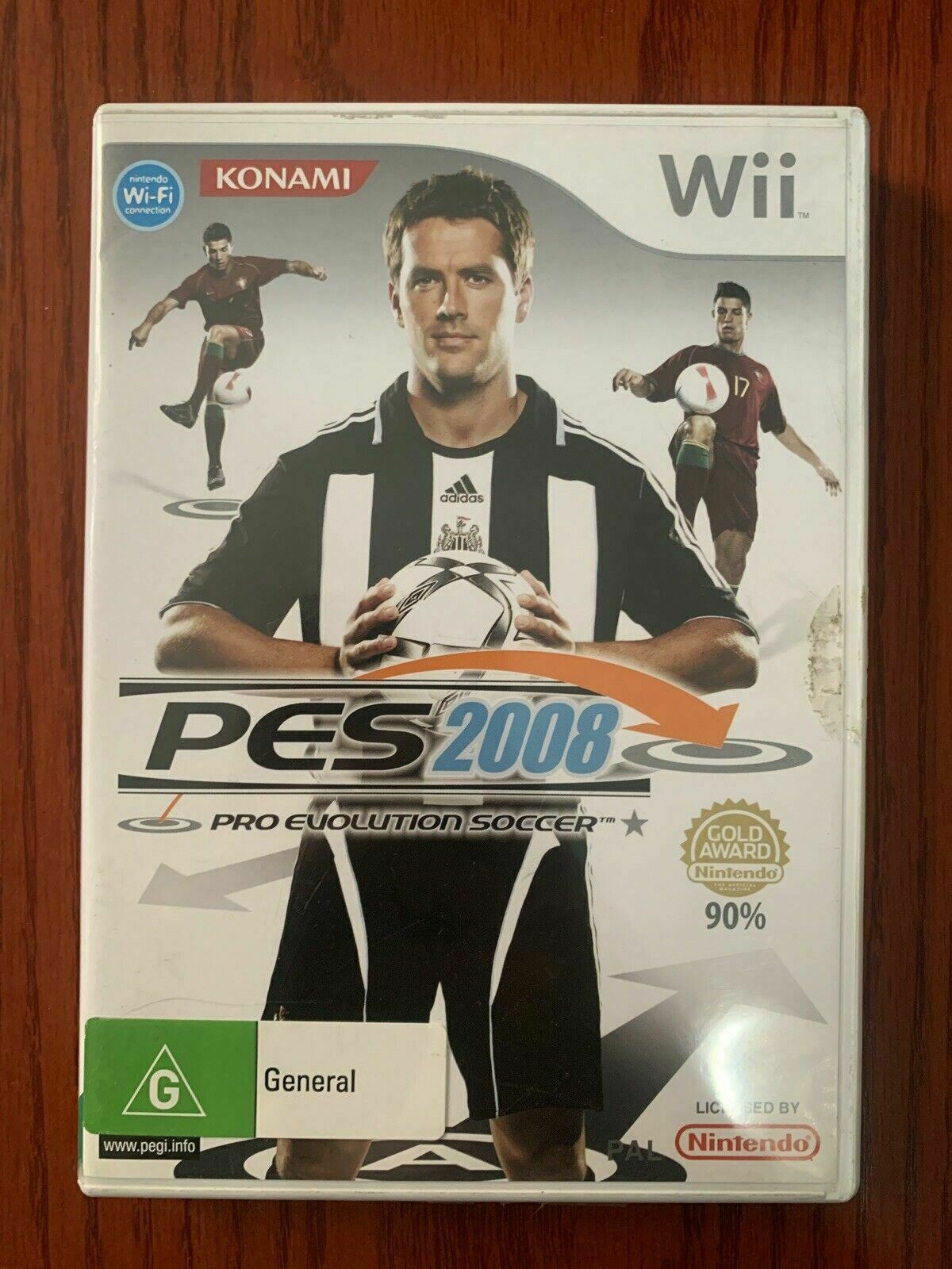 Pro Evolution Soccer 2008 (Nintendo Wii) PAL with Manual