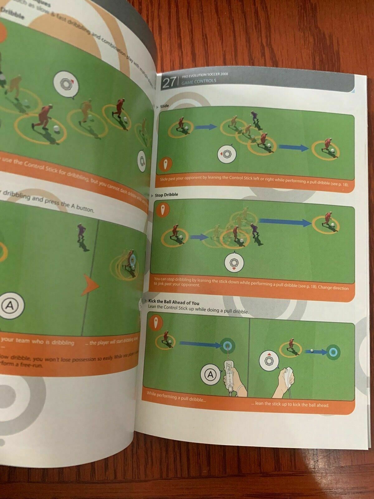 Pro Evolution Soccer 2008 (Nintendo Wii) PAL with Manual