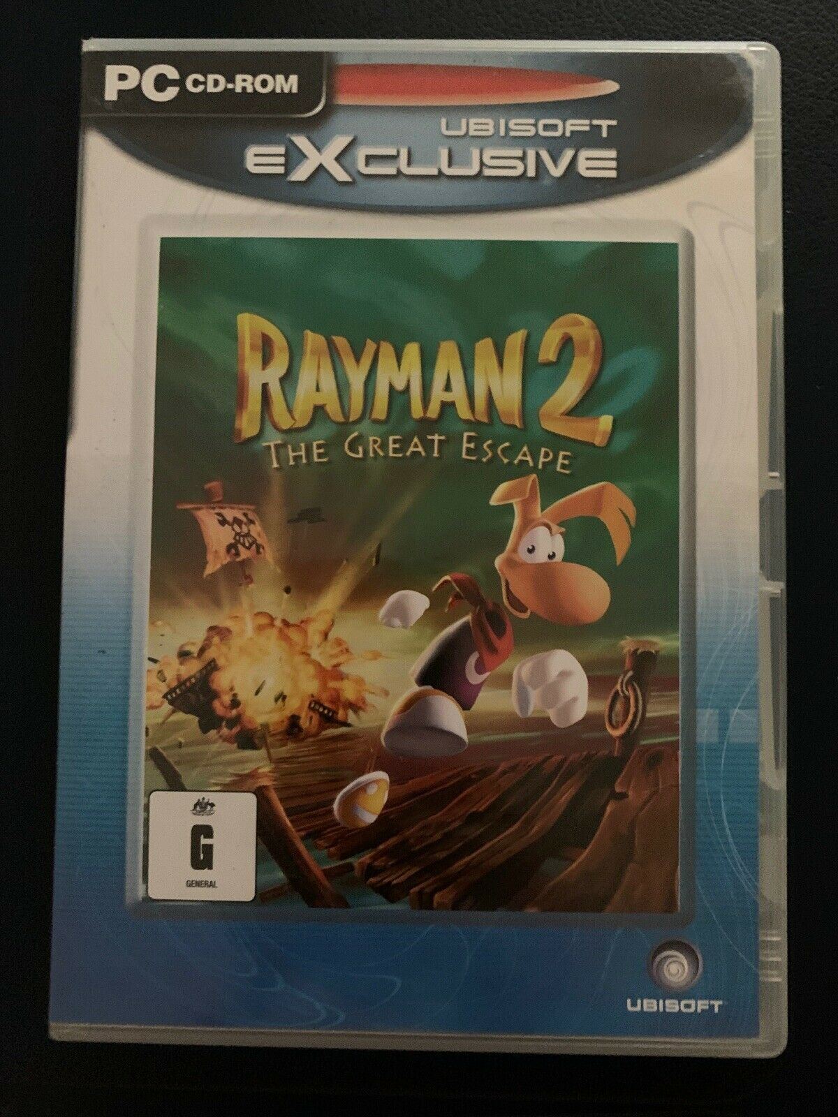 Rayman 2 The Great Escape - PC Game Free Postage - Rated G Ubisoft