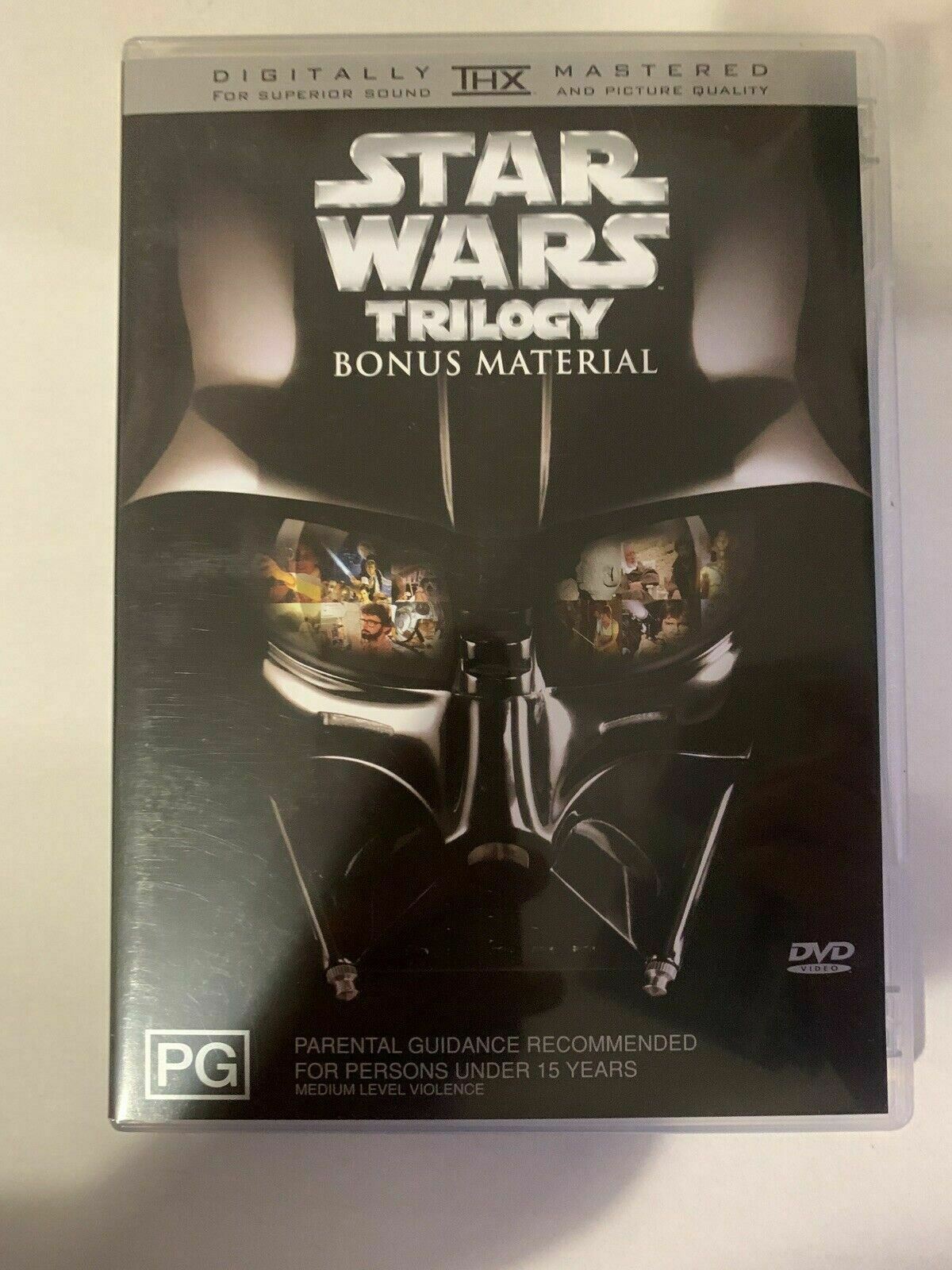 Star Wars Trilogy Box Set With Bonus Material (DVD, 2004, 4-Disc Set) Region 4