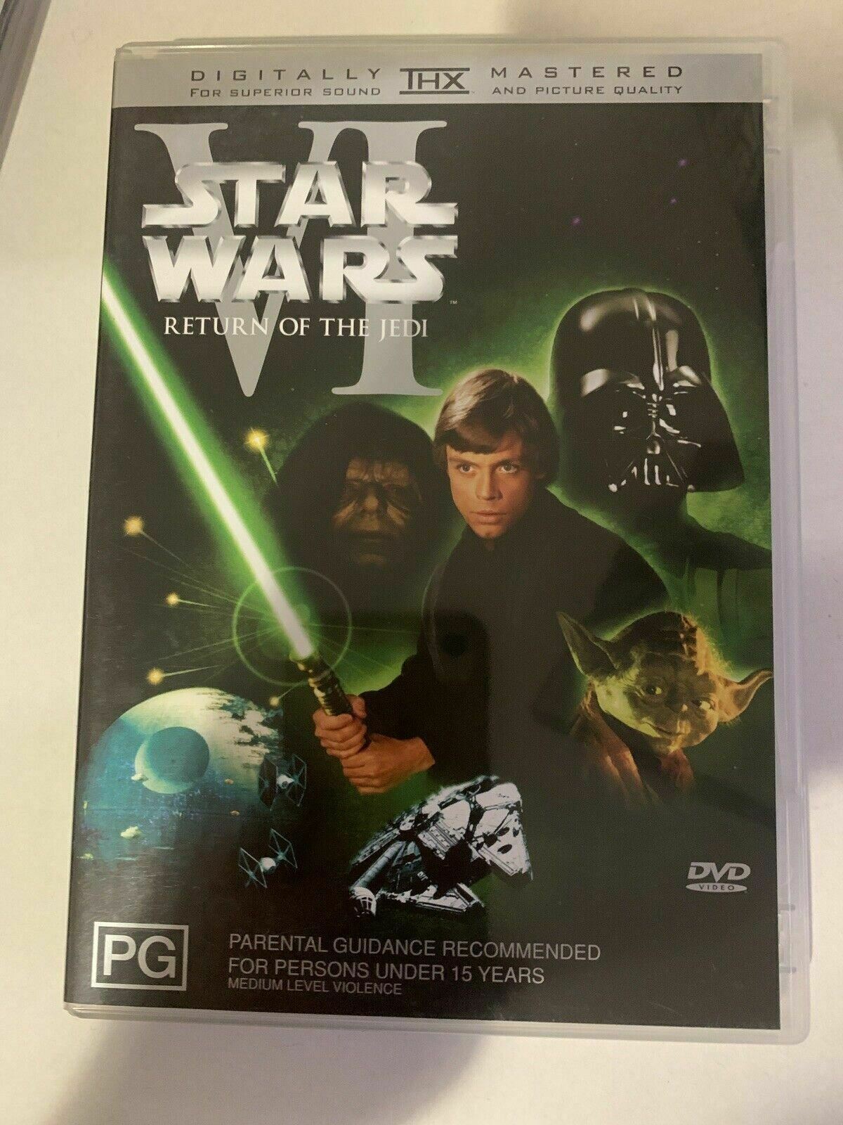 Star Wars Trilogy Box Set With Bonus Material (DVD, 2004, 4-Disc Set) Region 4