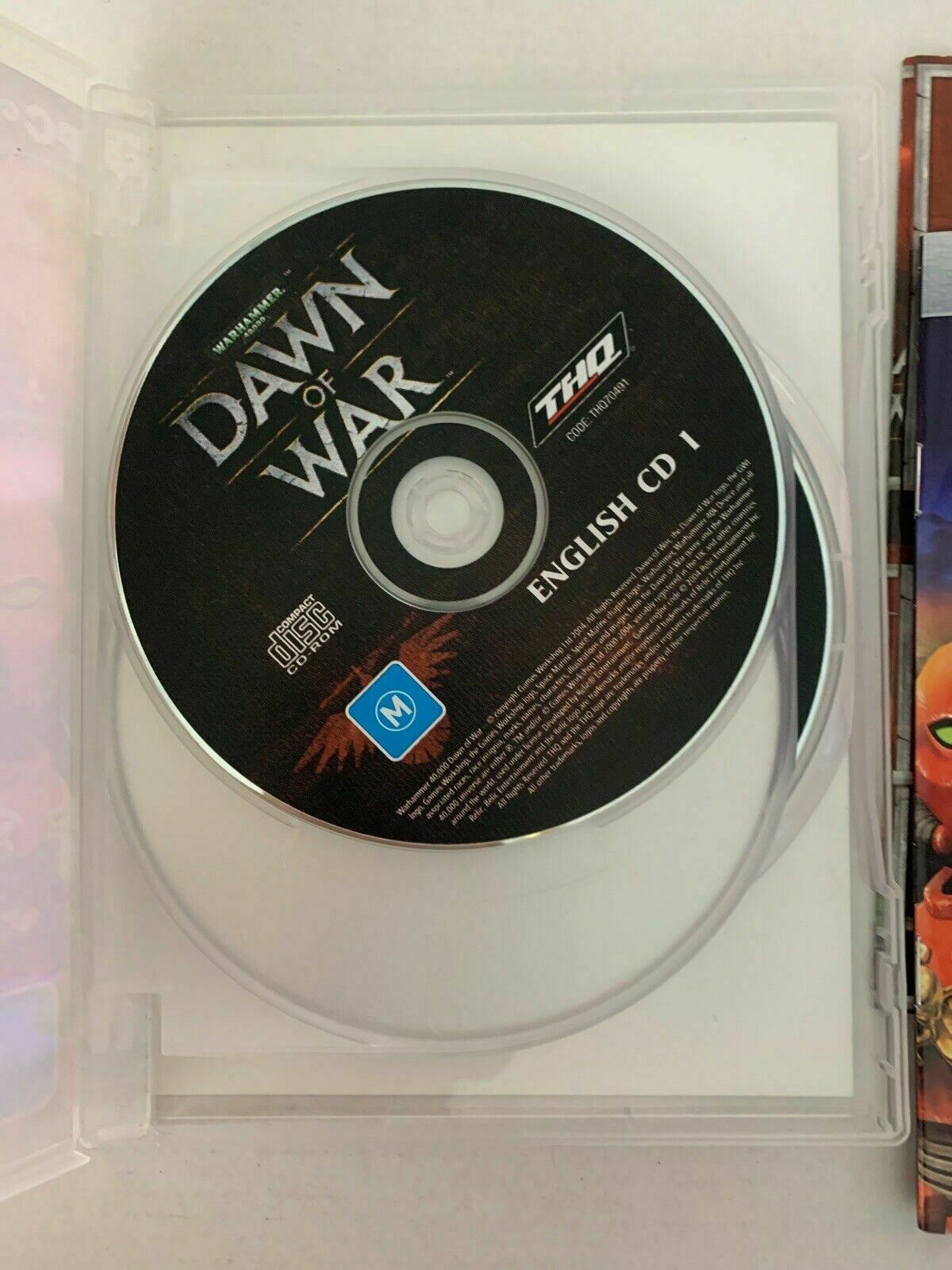 Warhammer 40,000 Dawn Of War - Game Of The Year PC CDROM (2004) With Manual