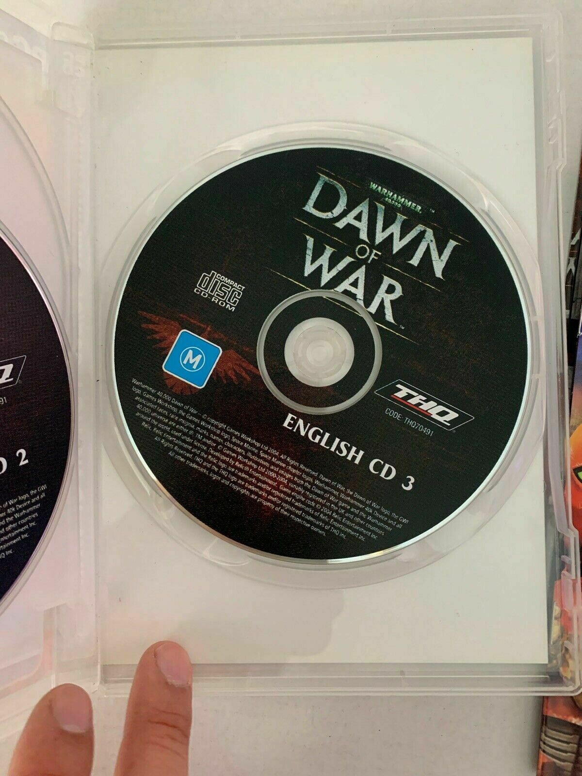 Warhammer 40,000 Dawn Of War - Game Of The Year PC CDROM (2004) With Manual