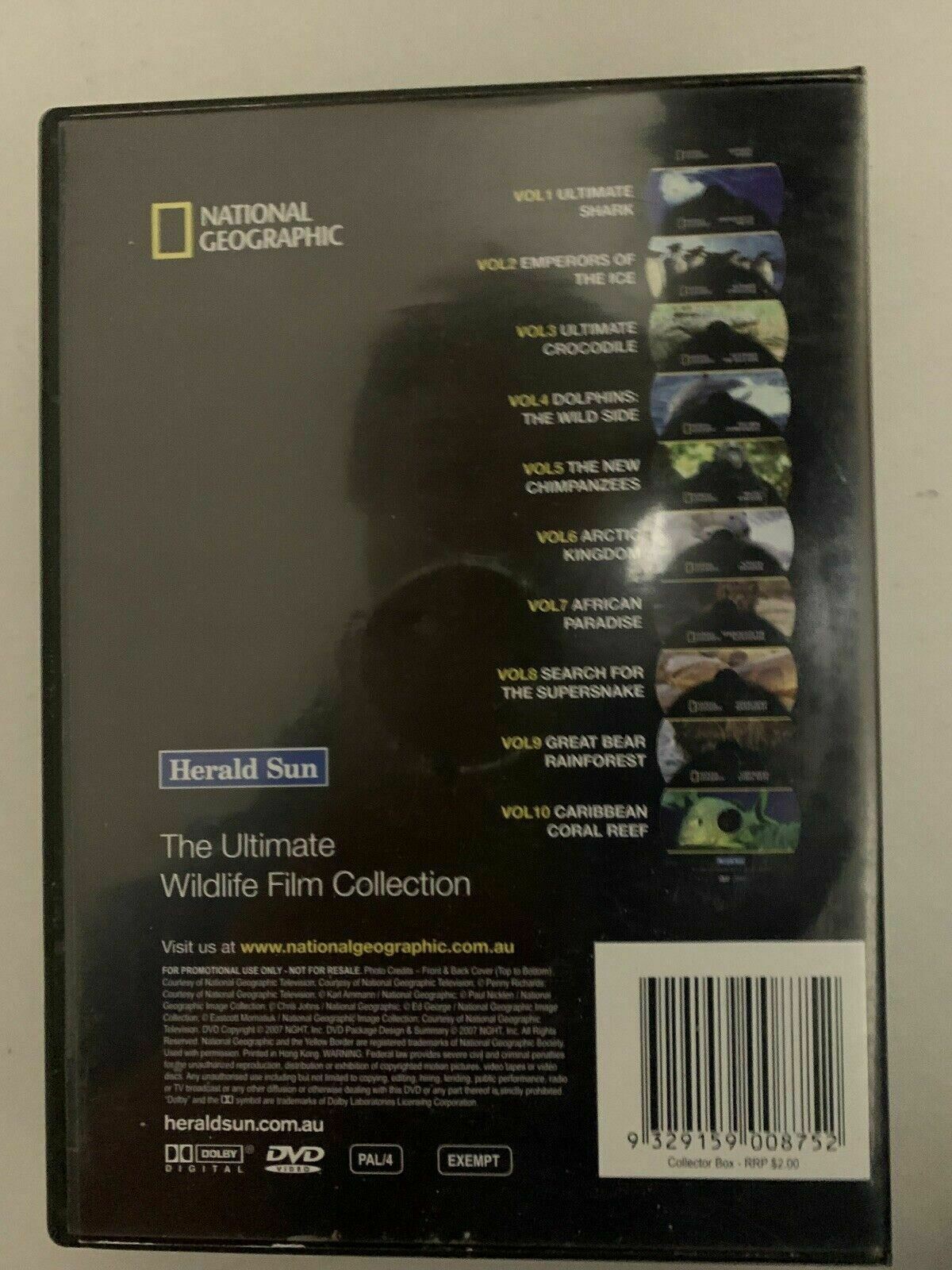 National Geographic Ultimate Wildlife Film Collection (DVD, 10-Disc) Region 4