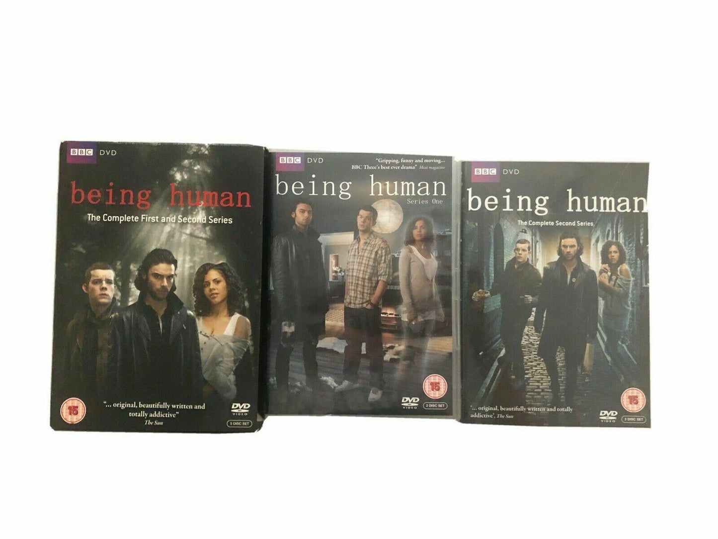 Being Human: The Complete First And Second Series (DVD, 2010, 5-Disc Set) R2