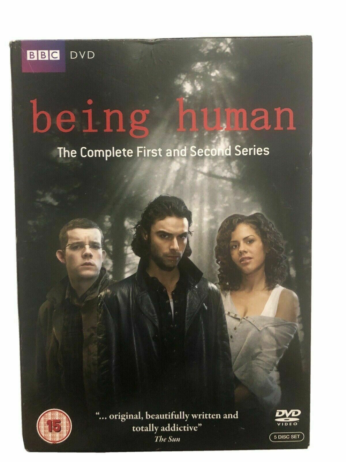 Being Human: The Complete First And Second Series (DVD, 2010, 5-Disc Set) R2