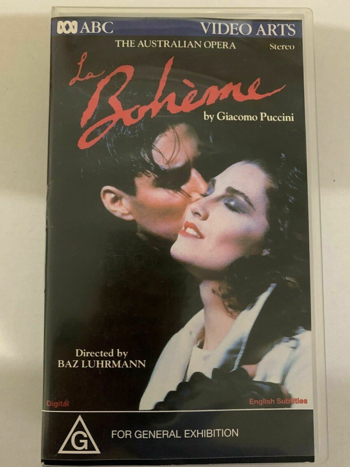 *RARE* La Boheme By Giacomo Puccini Directed By Baz Luhrmann (VHS, 1993) PAL