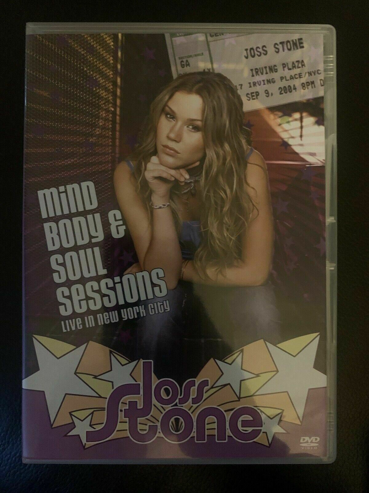 Joss Stone - Mind Body & Soul Sessions Live In New York City (DVD, 2004)