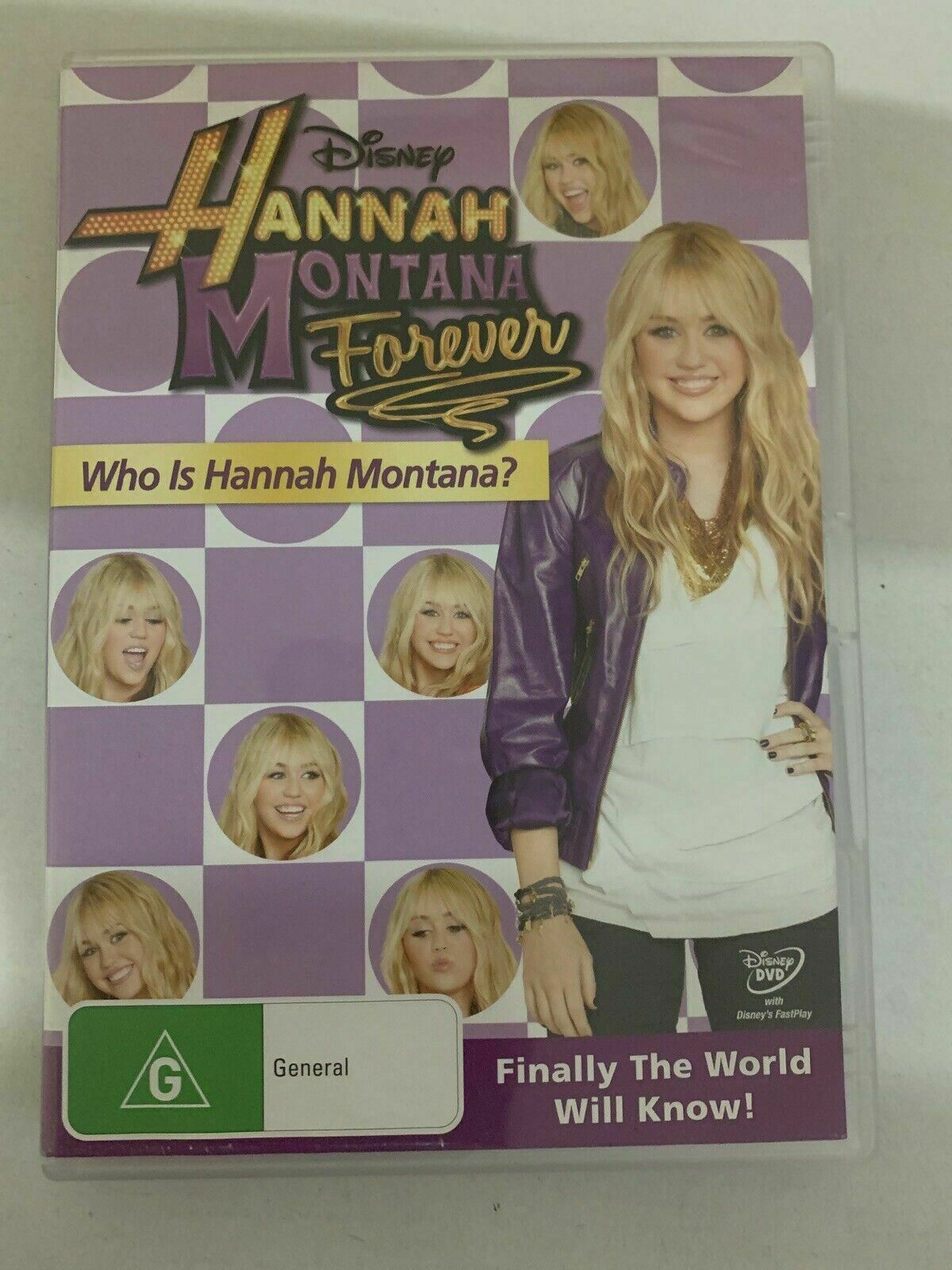Hannah Montana Forever - Who Is Hannah Montana? (DVD, 2010) Miley Cyrus Region 4