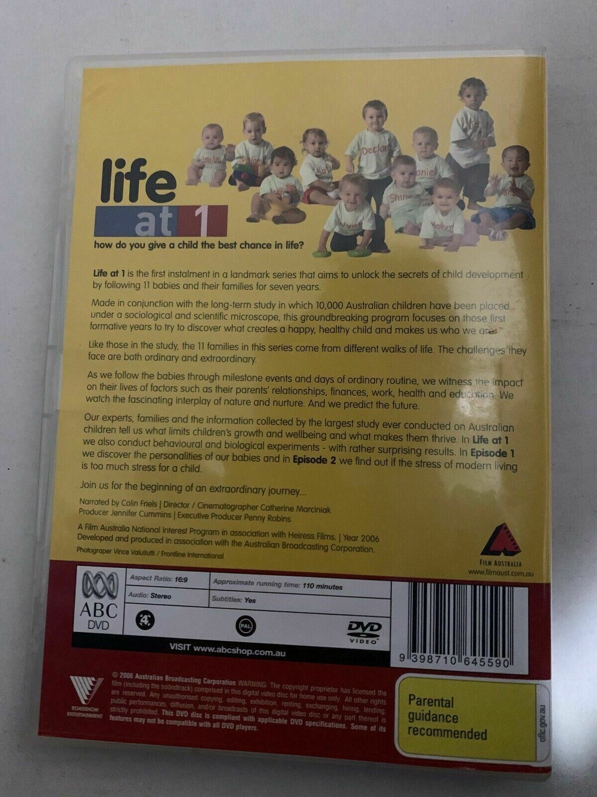 Life At 1 (DVD, 2006) ABC Australian Documentary - Region 4