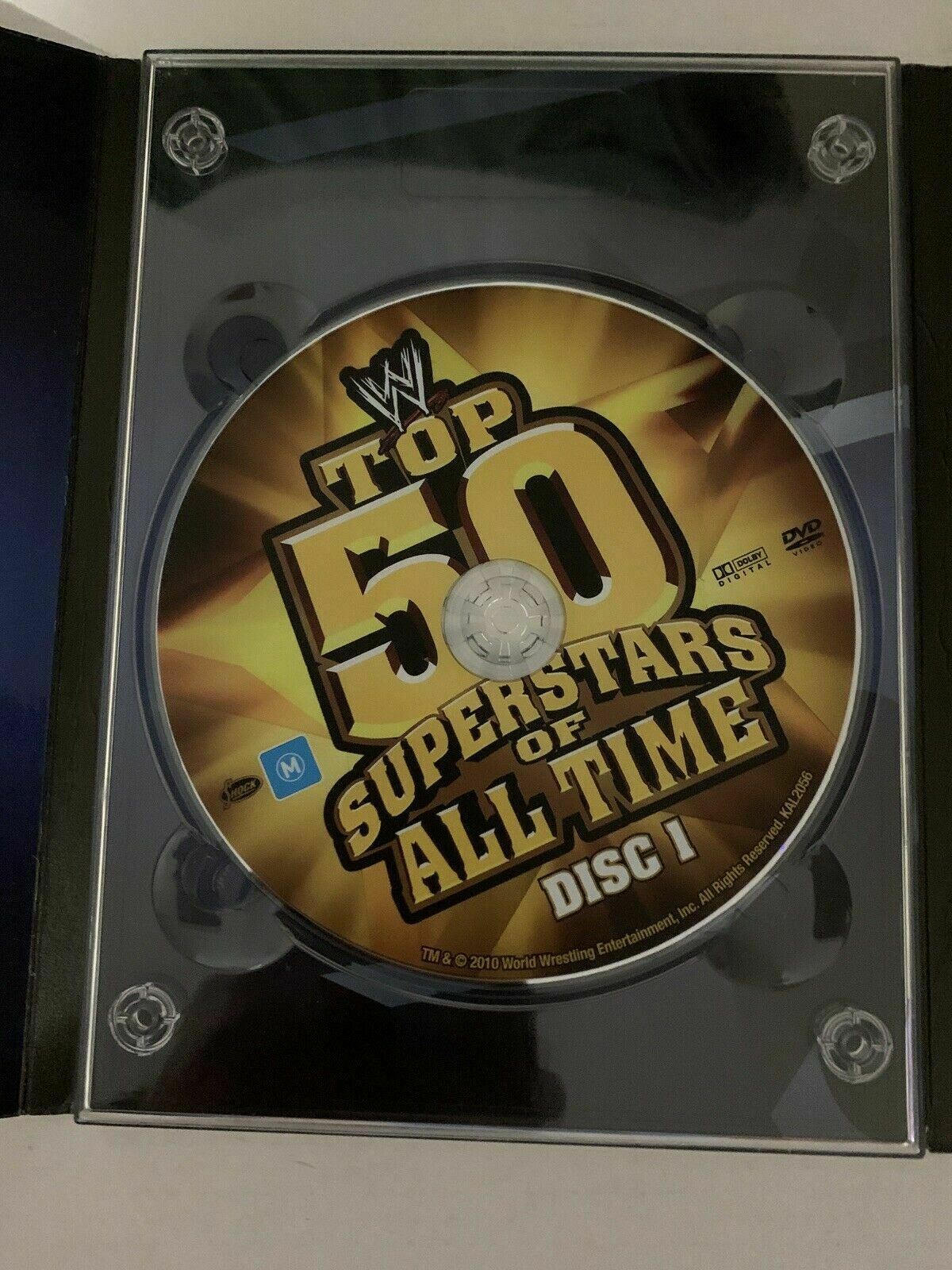 WWE - Top 50 Superstars Of All Time (DVD, 2011, 3-Disc Set) Region 4
