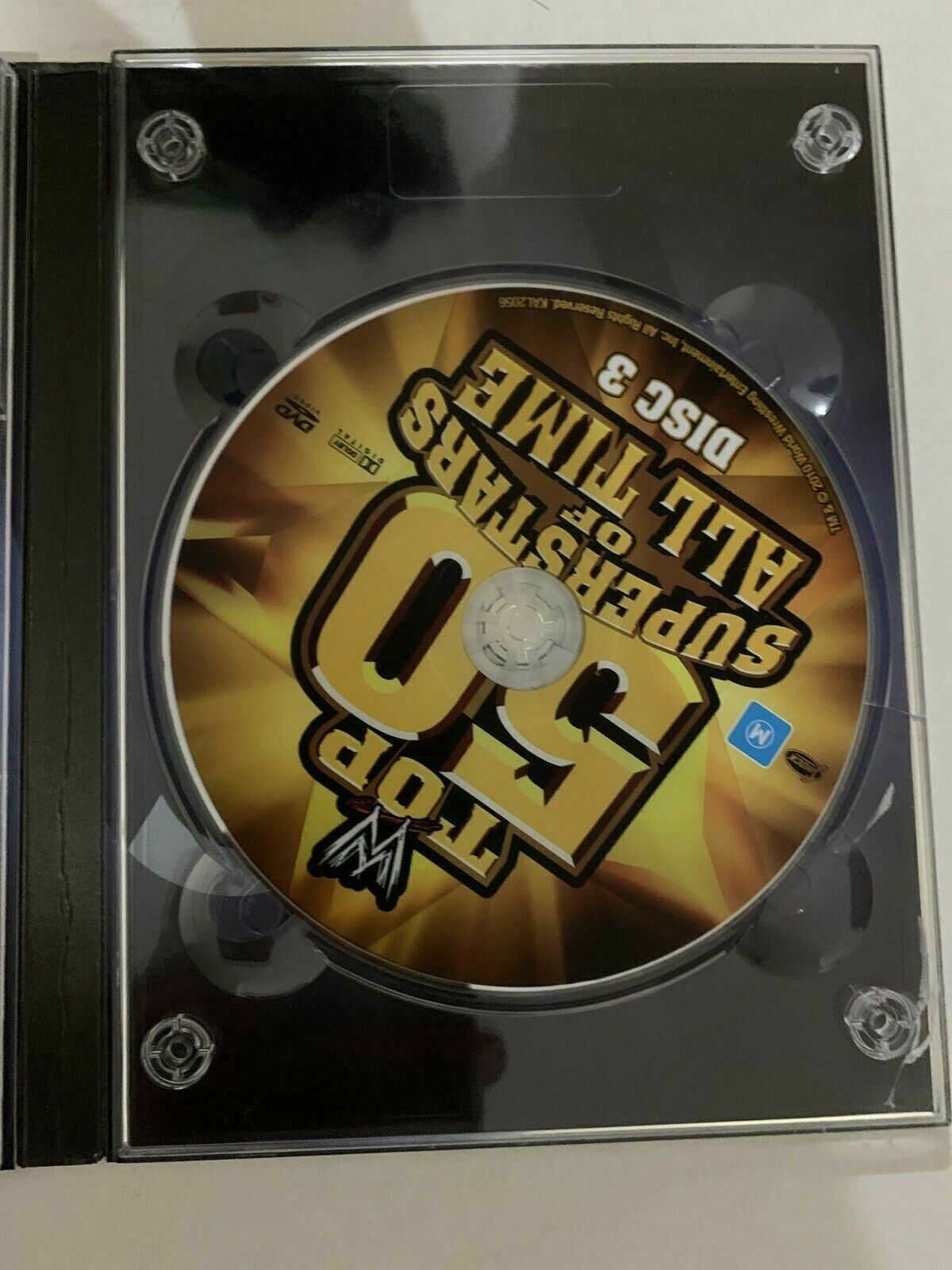 WWE - Top 50 Superstars Of All Time (DVD, 2011, 3-Disc Set) Region 4