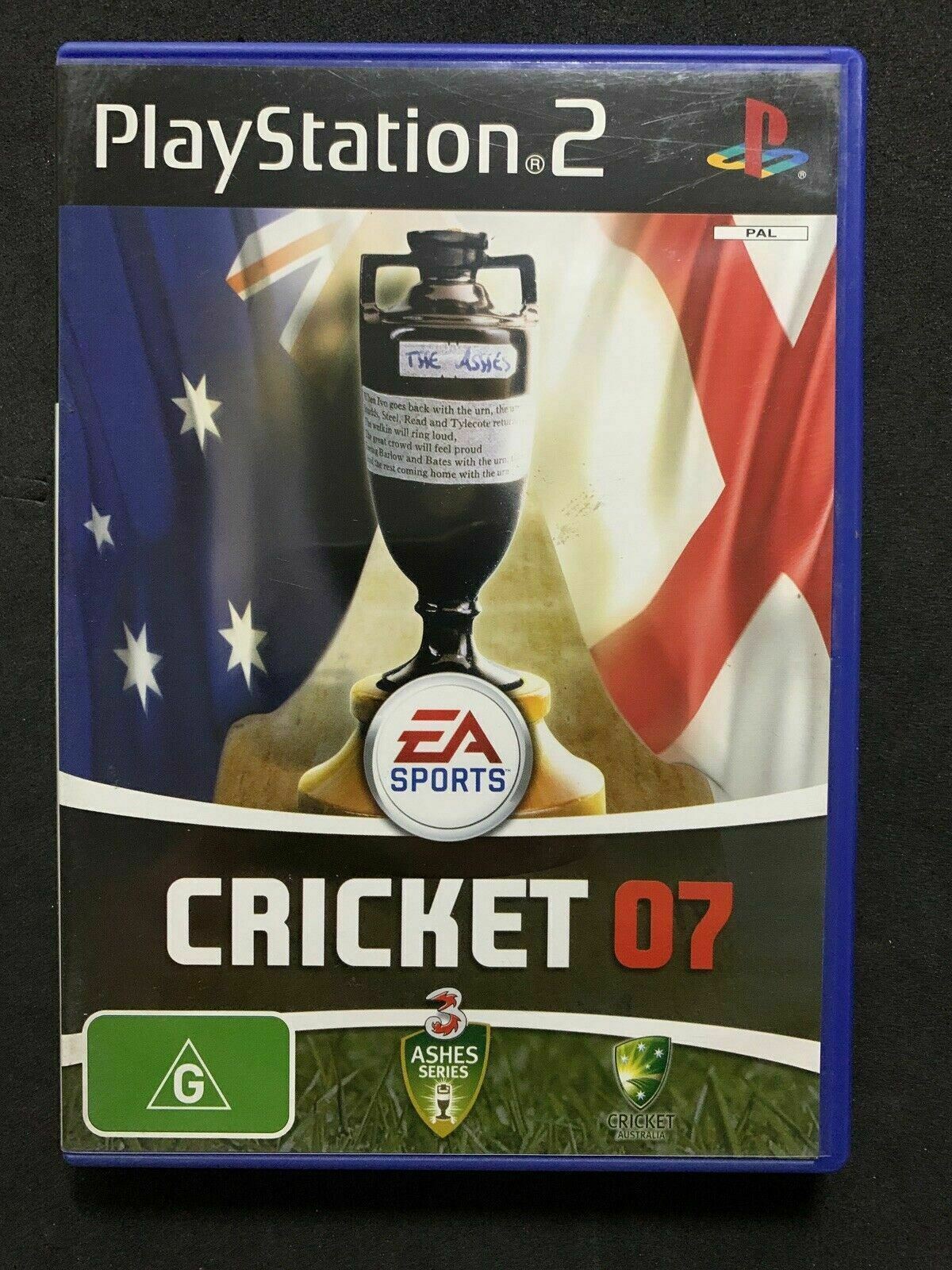 3x Cricket PS2 Collection - Ricky Ponting, Cricket 2004 & 07 (Sony PlayStation 2