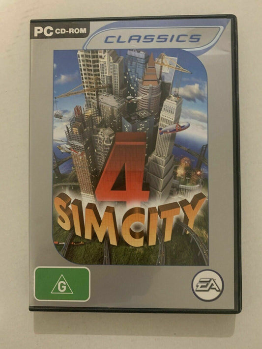 Sim City 4 PC CD-ROM Classic City Building Simulation Management Game