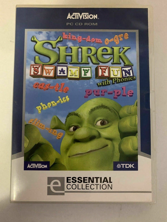 Shrek - Swamp Fun With Phonics PC CDROM (2002)
