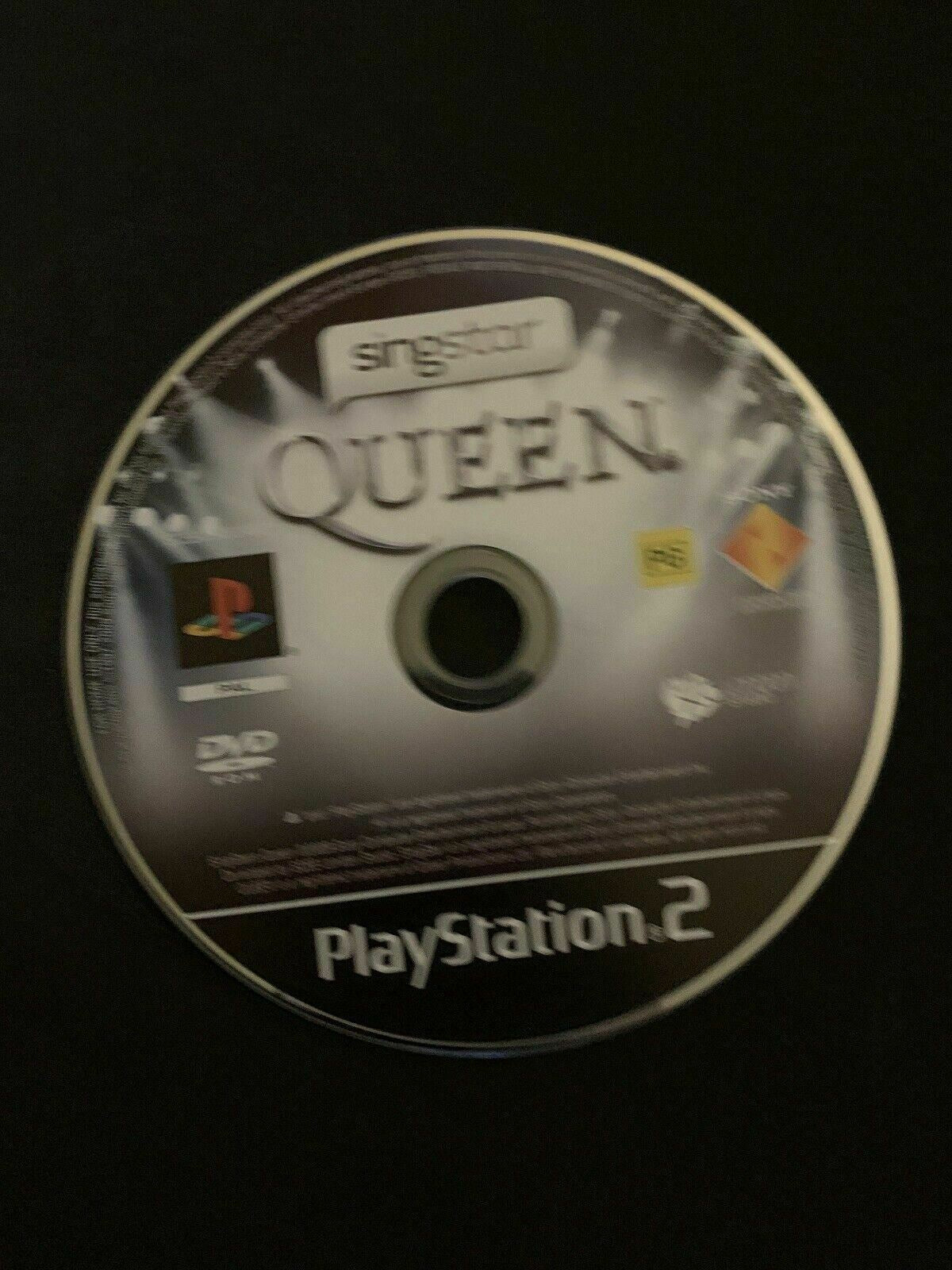 SingStar Queen Sony PS2 Playstation 2 PAL Karaoke Game With Manual
