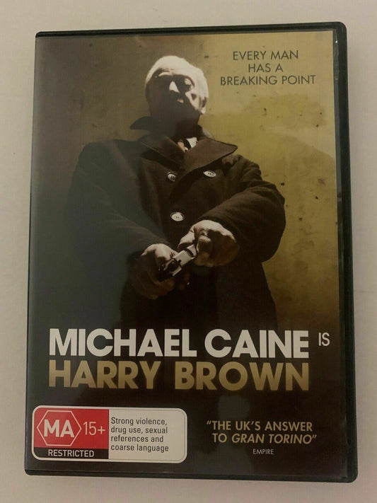 Harry Brown (DVD, 2009) Michael Caine. Region 4, 2