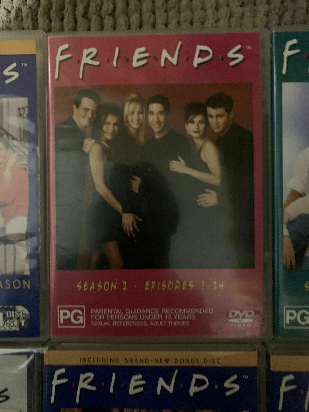 Friends - Complete Series 1-10 (DVD, 2004) Region 4.  Jennifer Aniston