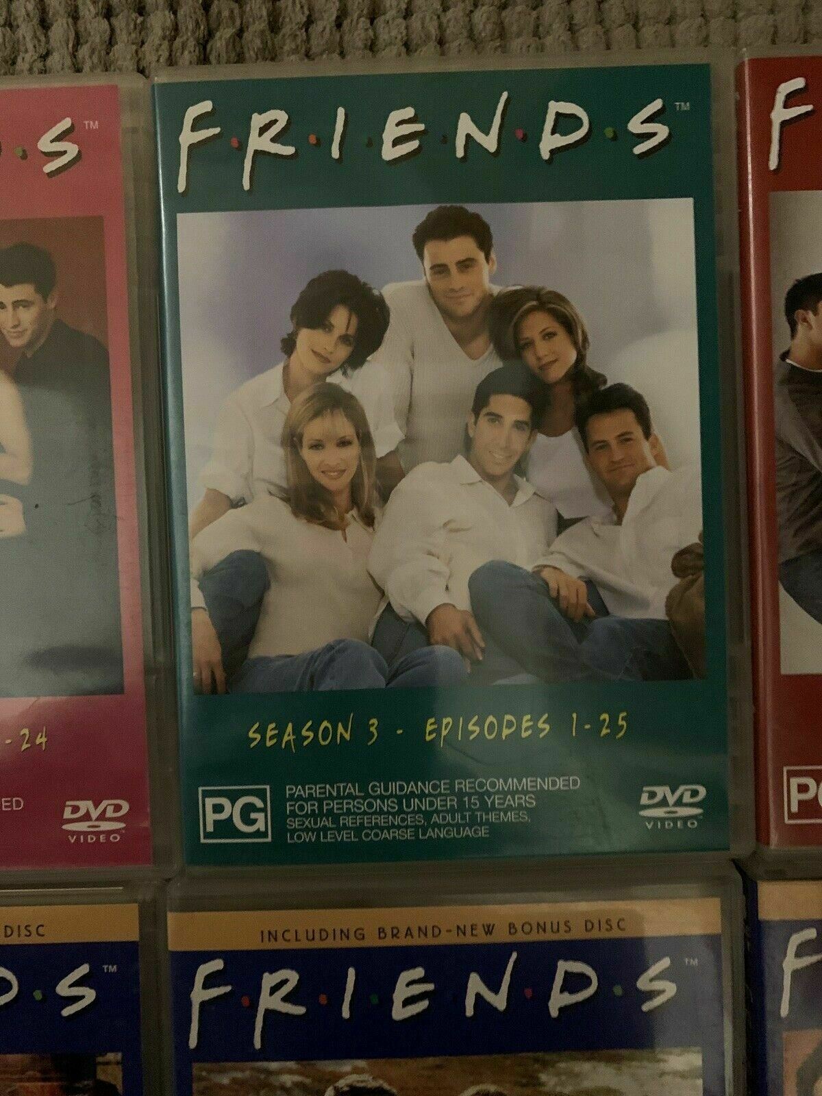Friends - Complete Series 1-10 (DVD, 2004) Region 4.  Jennifer Aniston