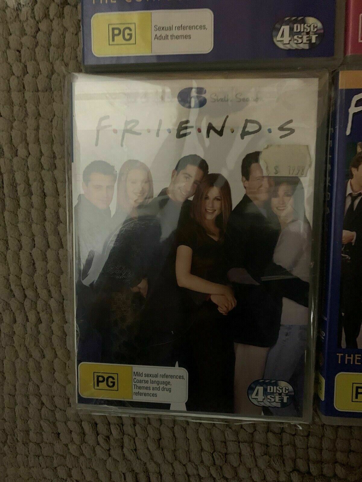 Friends - Complete Series 1-10 (DVD, 2004) Region 4.  Jennifer Aniston