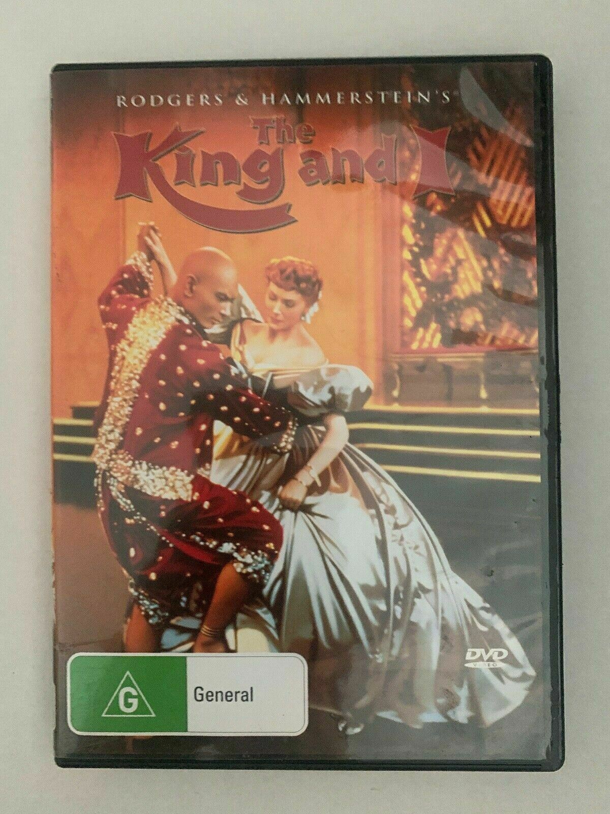 The King And I (DVD, 1956) - Yul Brynner, Deborah Kerr, Rita Moreno - Region 4