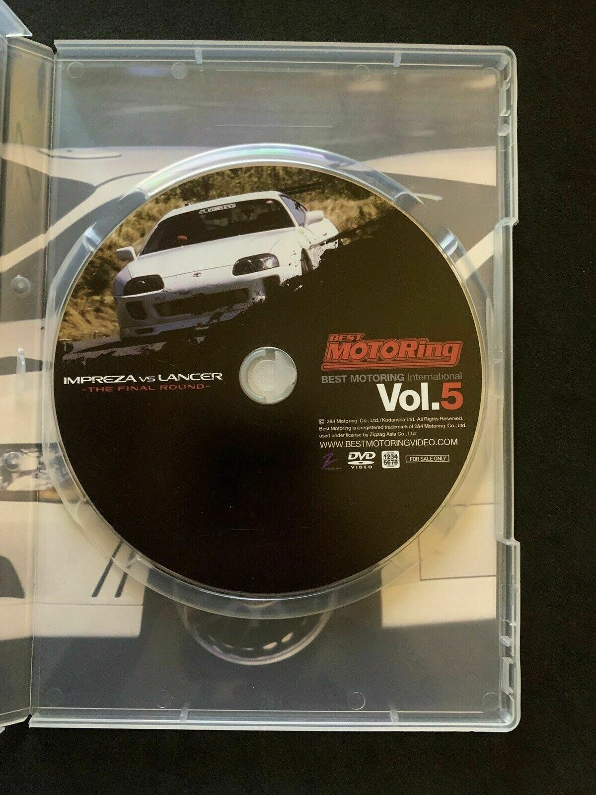 Best Motoring Vol 5 - Impreza vs Lancer (DVD) Motorsports Cars Drifting Car DVD
