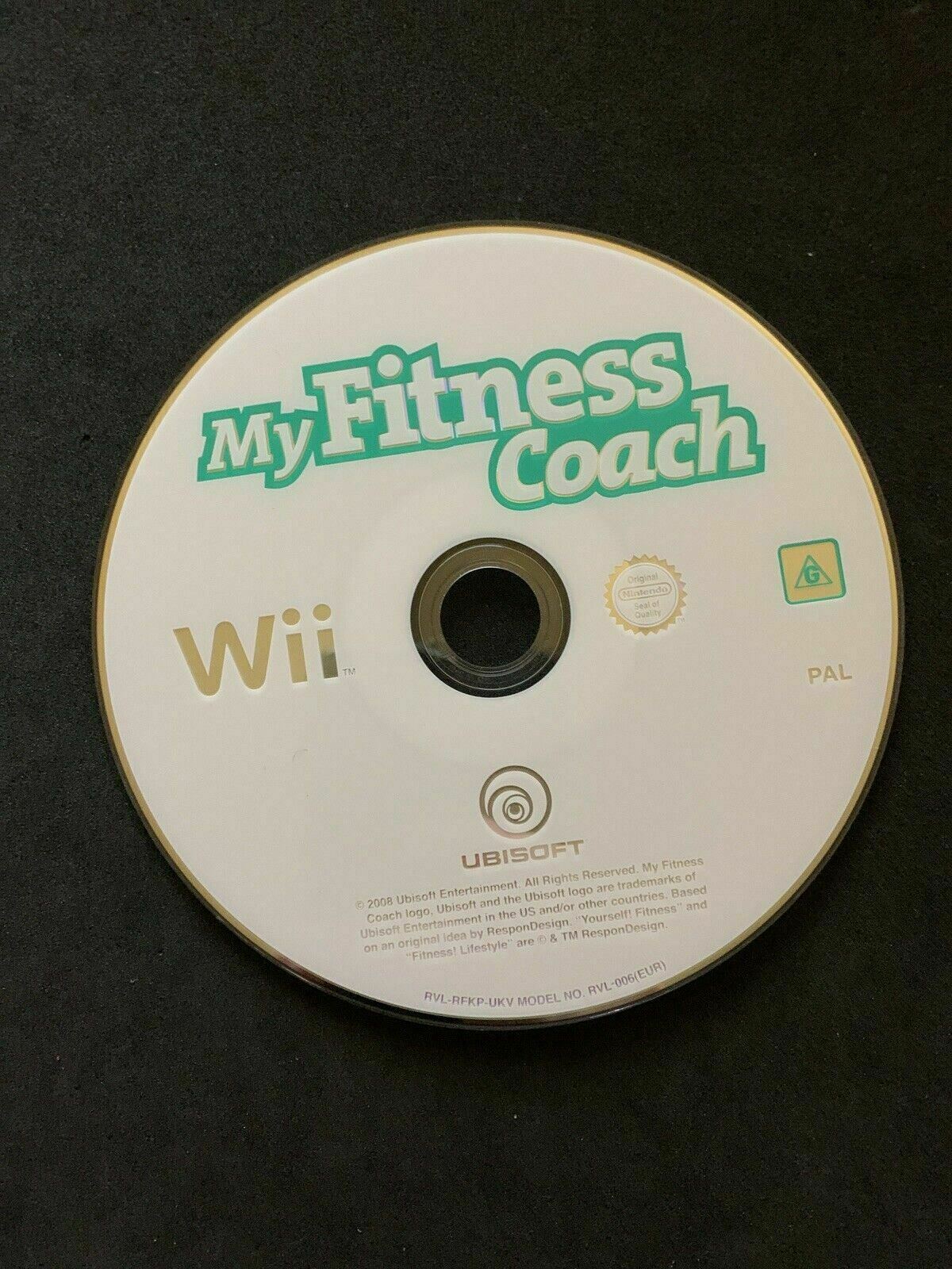 My Fitness Coach Get In Shape - Nintendo Wii Game PAL with Manual