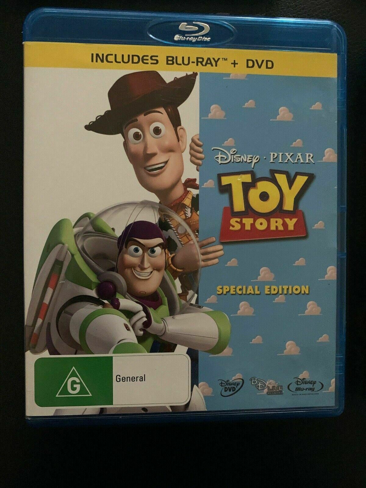 6x Disney Blu-Ray Set - Beauty & The Beast, Little Mermaid, Toy Story, Robinhood