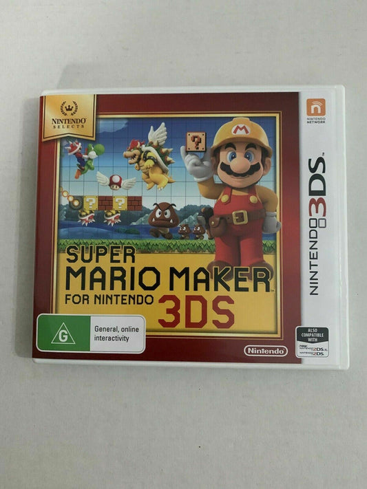 Super Mario Maker (3DS, 2018) Nintendo 3DS
