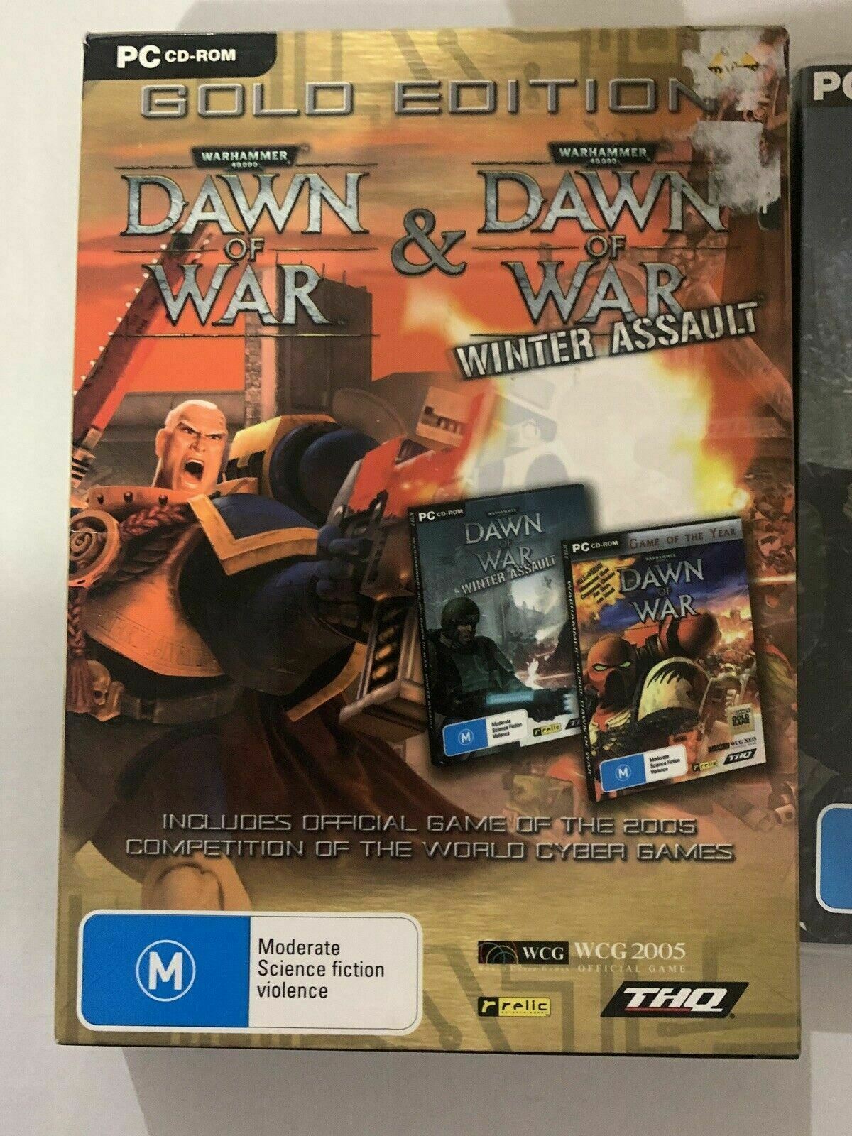 Warhammer 40000 Dawn Of War & Winter Assault Gold Edition PC CDROM