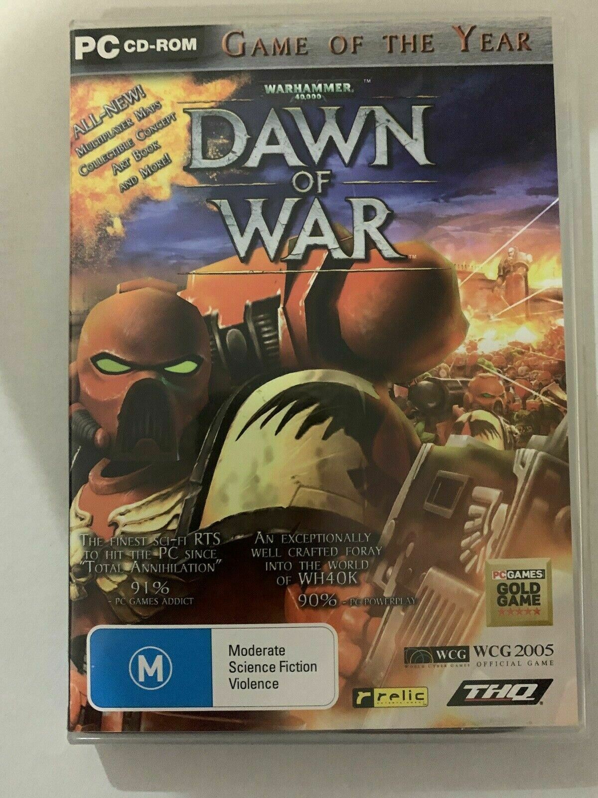 Warhammer 40000 Dawn Of War & Winter Assault Gold Edition PC CDROM