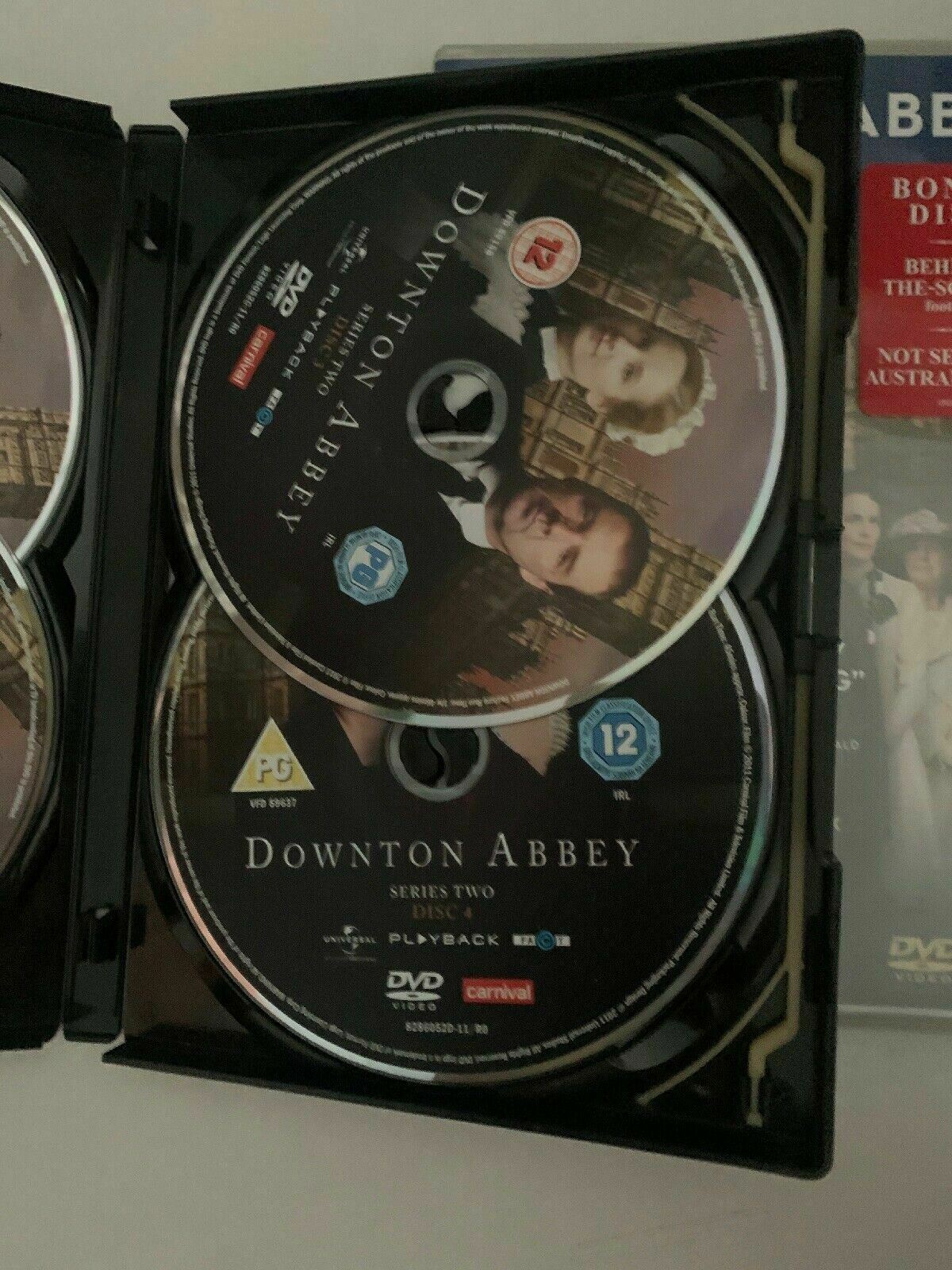 Downton Abbey : Season 1 & 2 DVD Region 2, 4 & 5